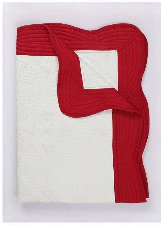 Heirloom Quilt - Baby Quilt Blanket Monogram