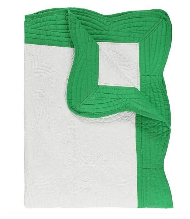 Heirloom Quilt - Baby Quilt Blanket Monogram