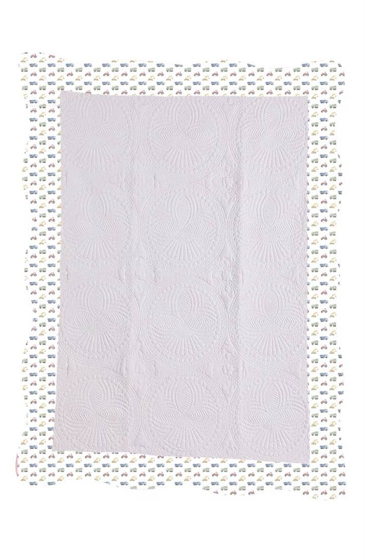 Heirloom Quilt - Baby Quilt Blanket Monogram