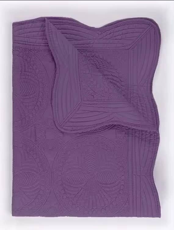 Heirloom Quilt - Baby Quilt Blanket Monogram