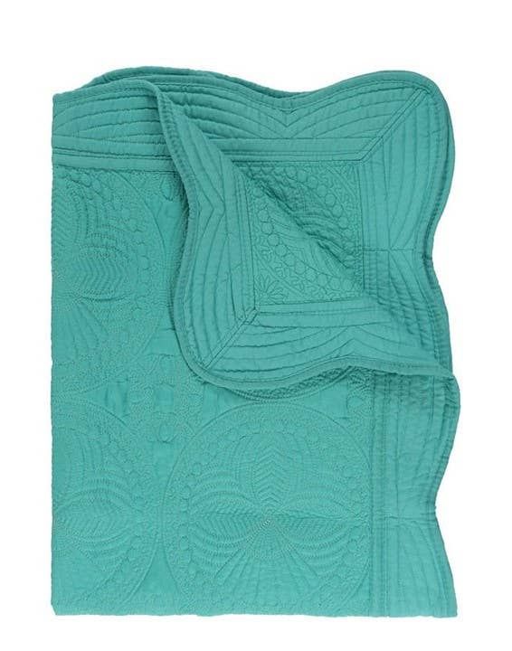 Heirloom Quilt - Baby Quilt Blanket Monogram