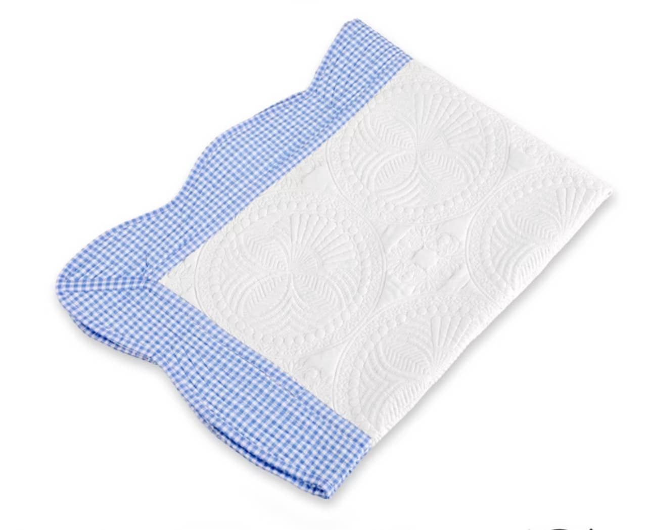 Heirloom Quilt - Baby Quilt Blanket Monogram