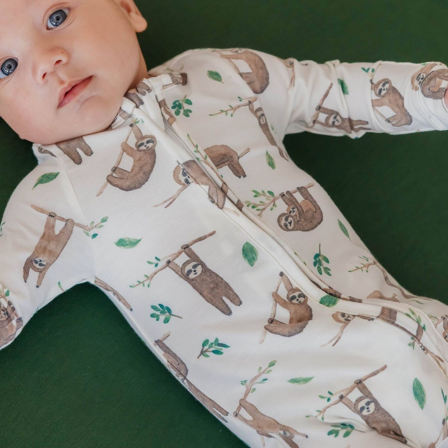 Zip-Up Footie Pajama - Noah