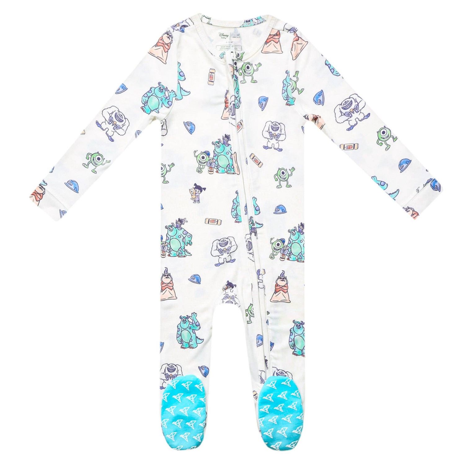 Zip-Up Footie Pajama - Monsters, Inc. Friends