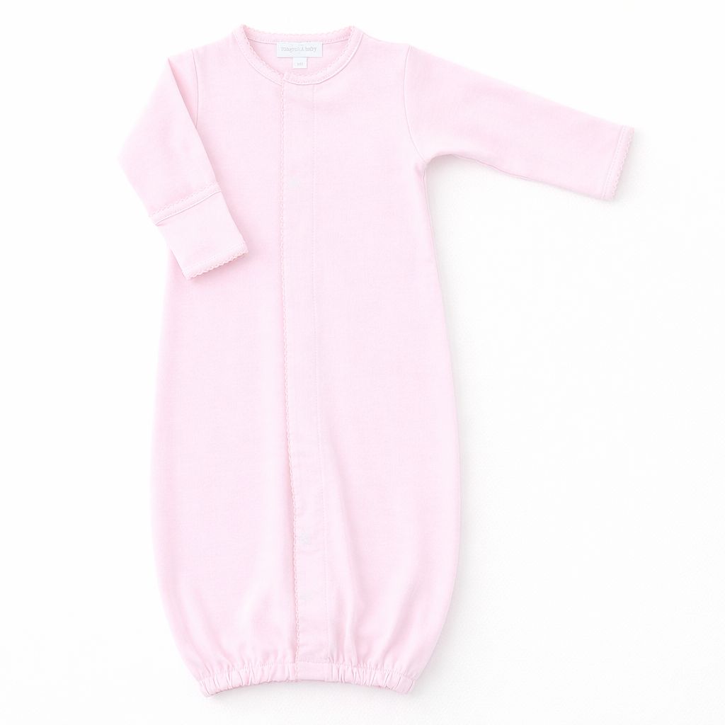 Essentials Solid Pink Converter Gown
