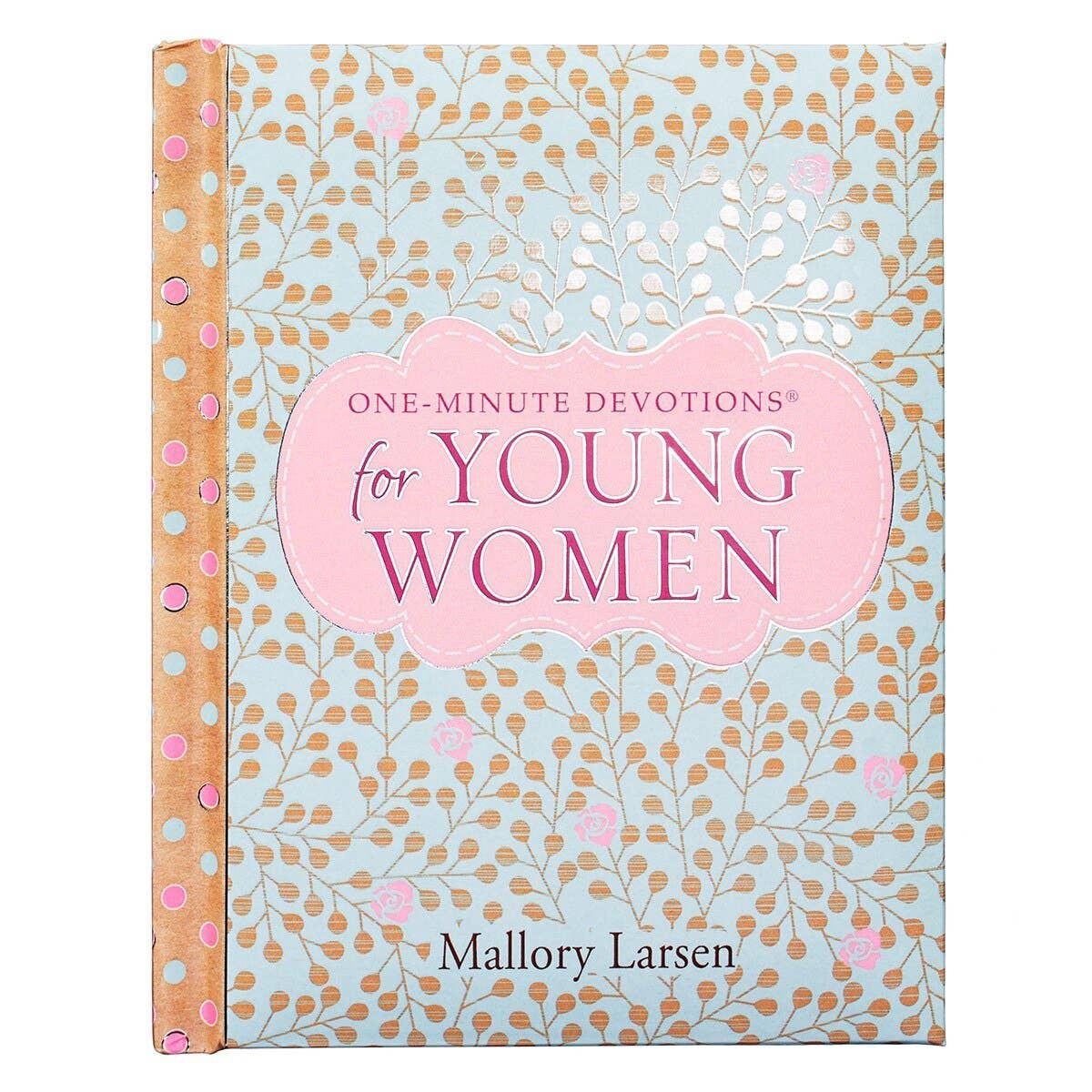 One-Minute Devotions for Young Women Padded Hardcover