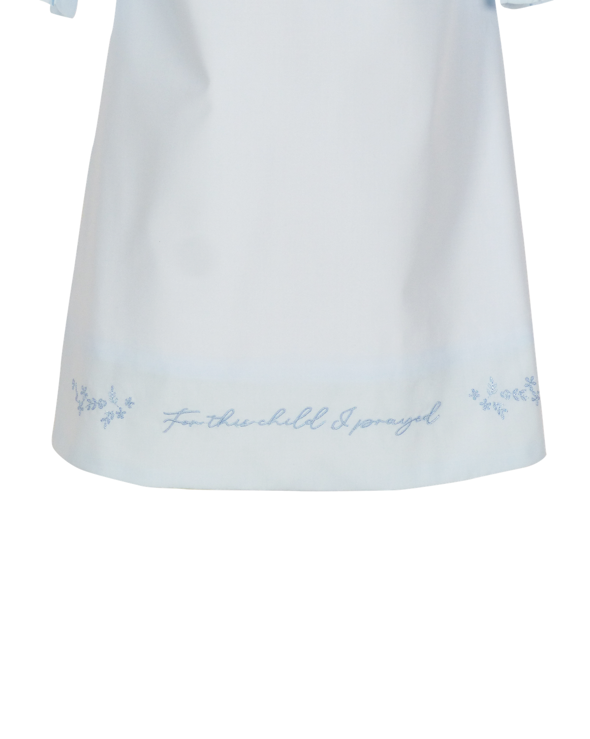 For This Child I Prayed Daygown: Blue