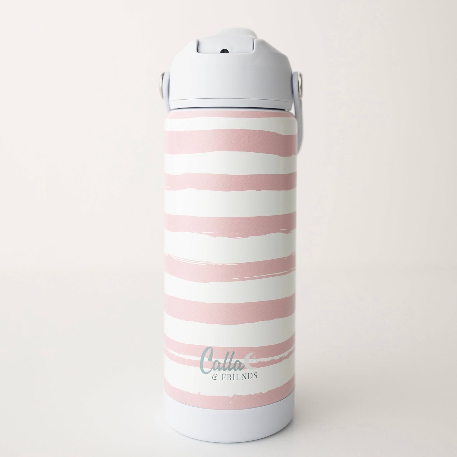 The Kyler Tumbler - Brush Stripes, Color: Pink