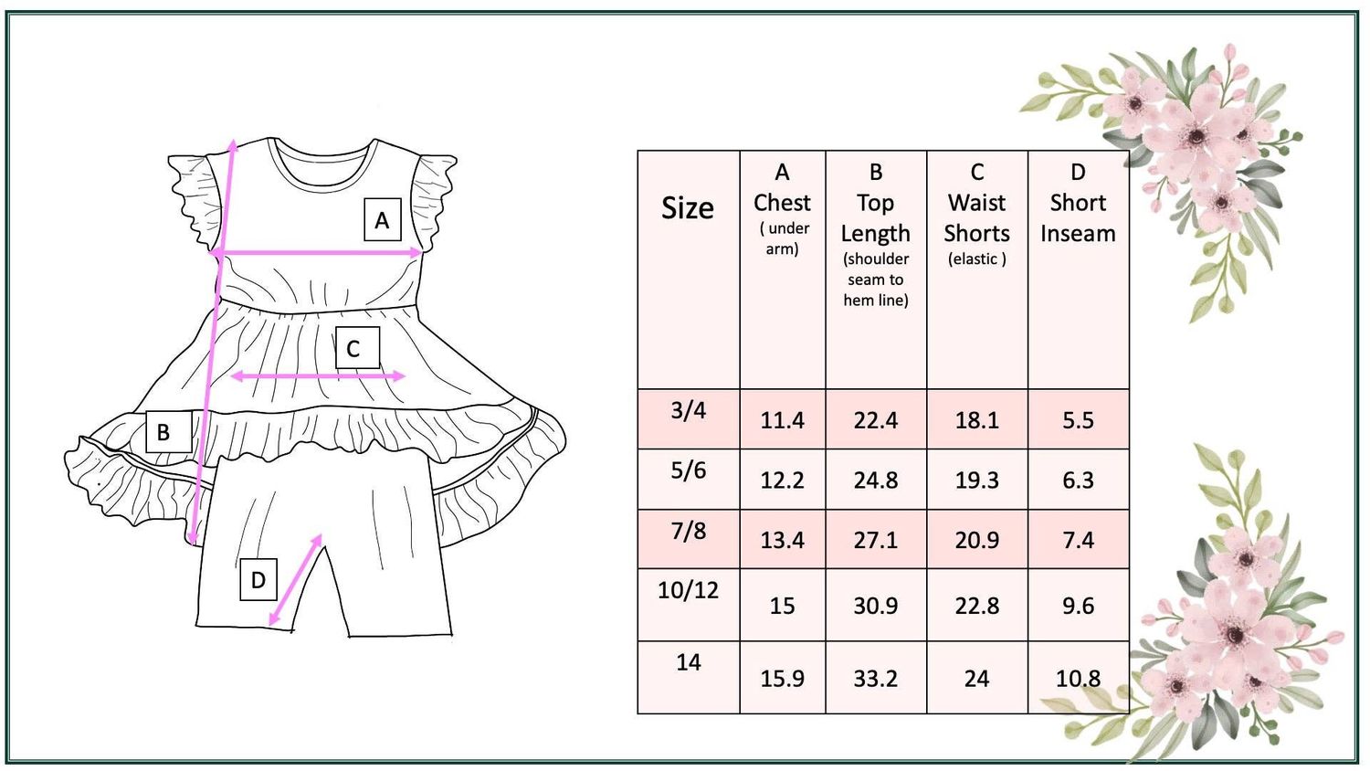 Girls Purple Periwinkle Pastel Spring Check Hi-Lo Short Set