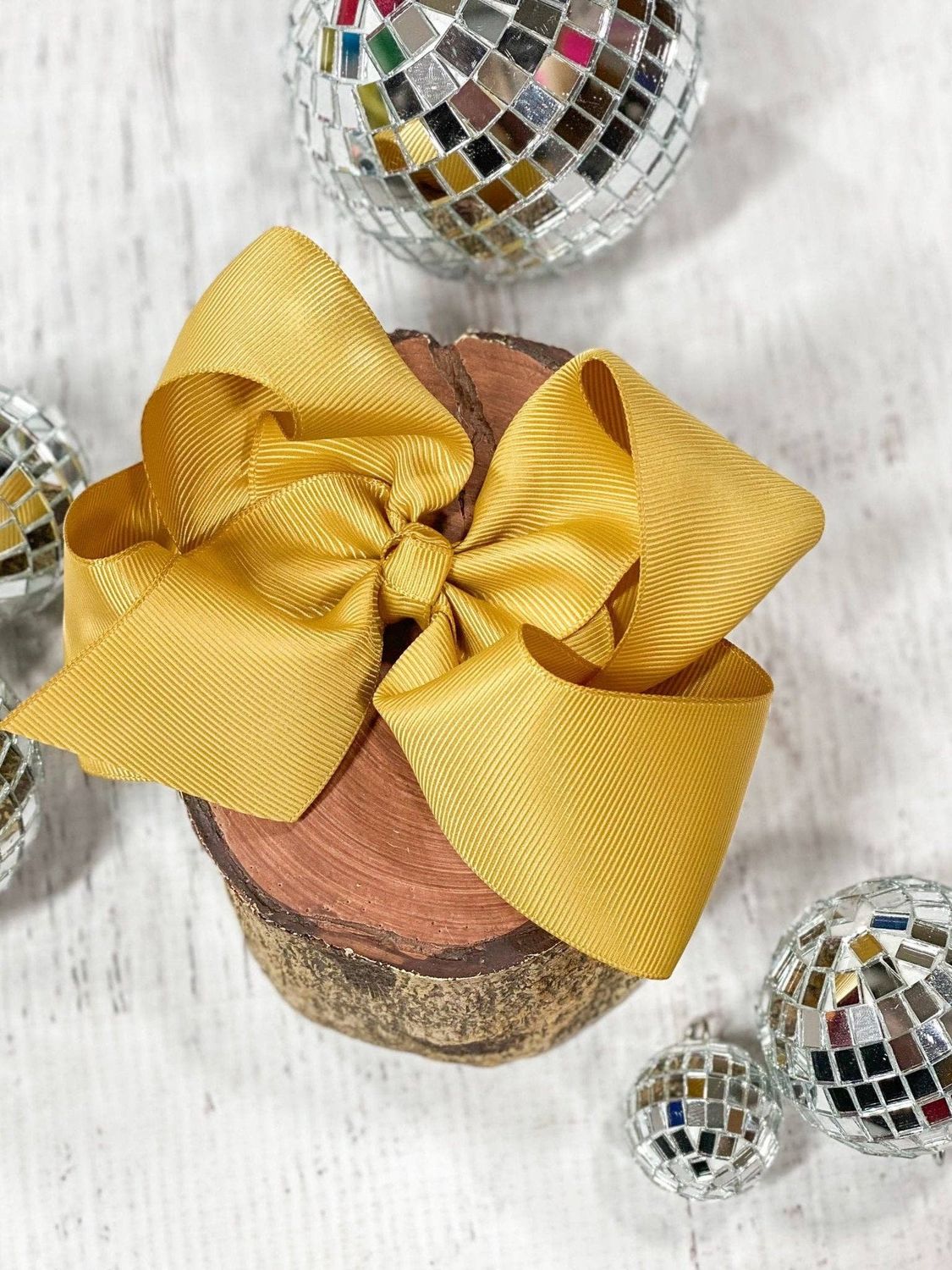 4.5" Classic Grosgrain Hair Bow | Alligator Clip, Satin Headband, or French Clip