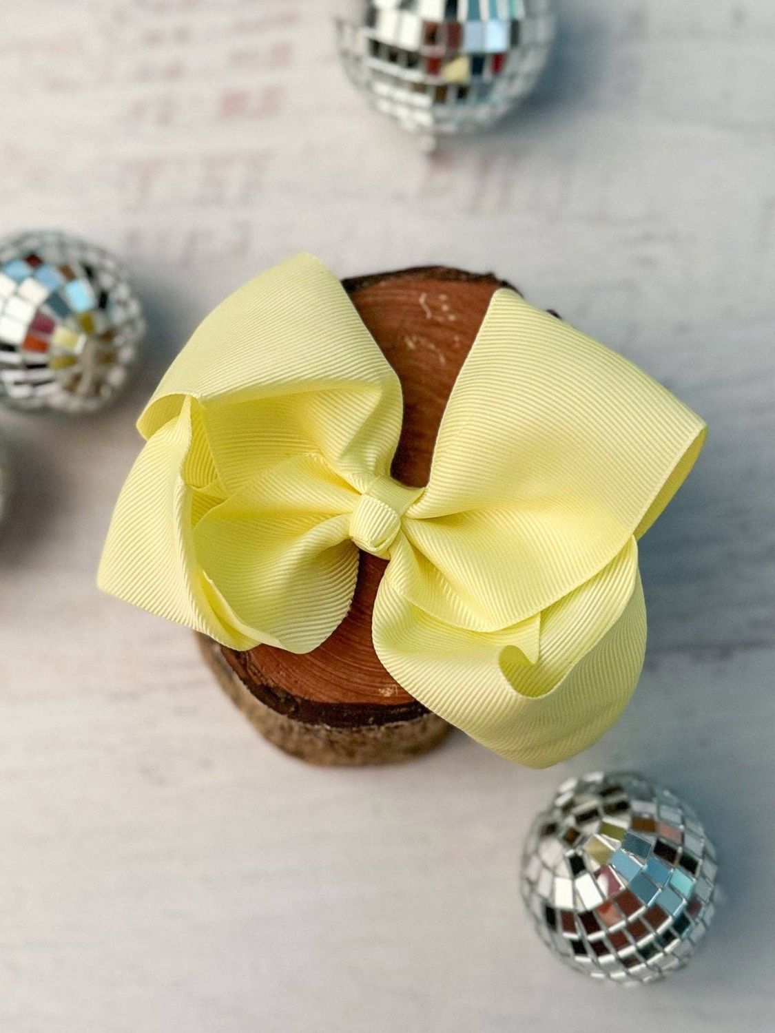 4.5" Classic Grosgrain Hair Bow | Alligator Clip, Satin Headband, or French Clip