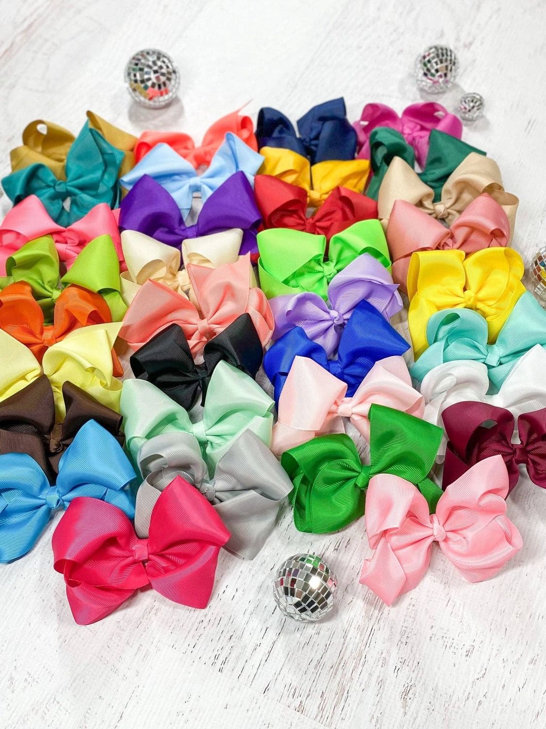 4.5" Classic Grosgrain Hair Bow | Alligator Clip, Satin Headband, or French Clip