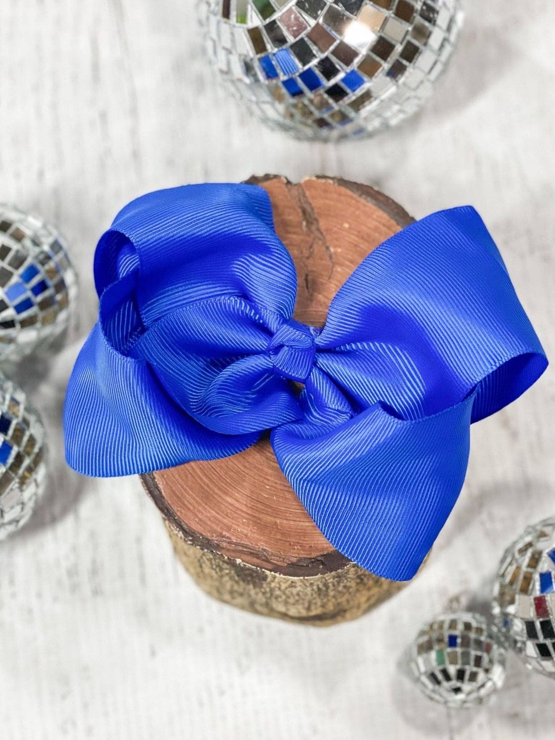 4.5" Classic Grosgrain Hair Bow | Alligator Clip, Satin Headband, or French Clip