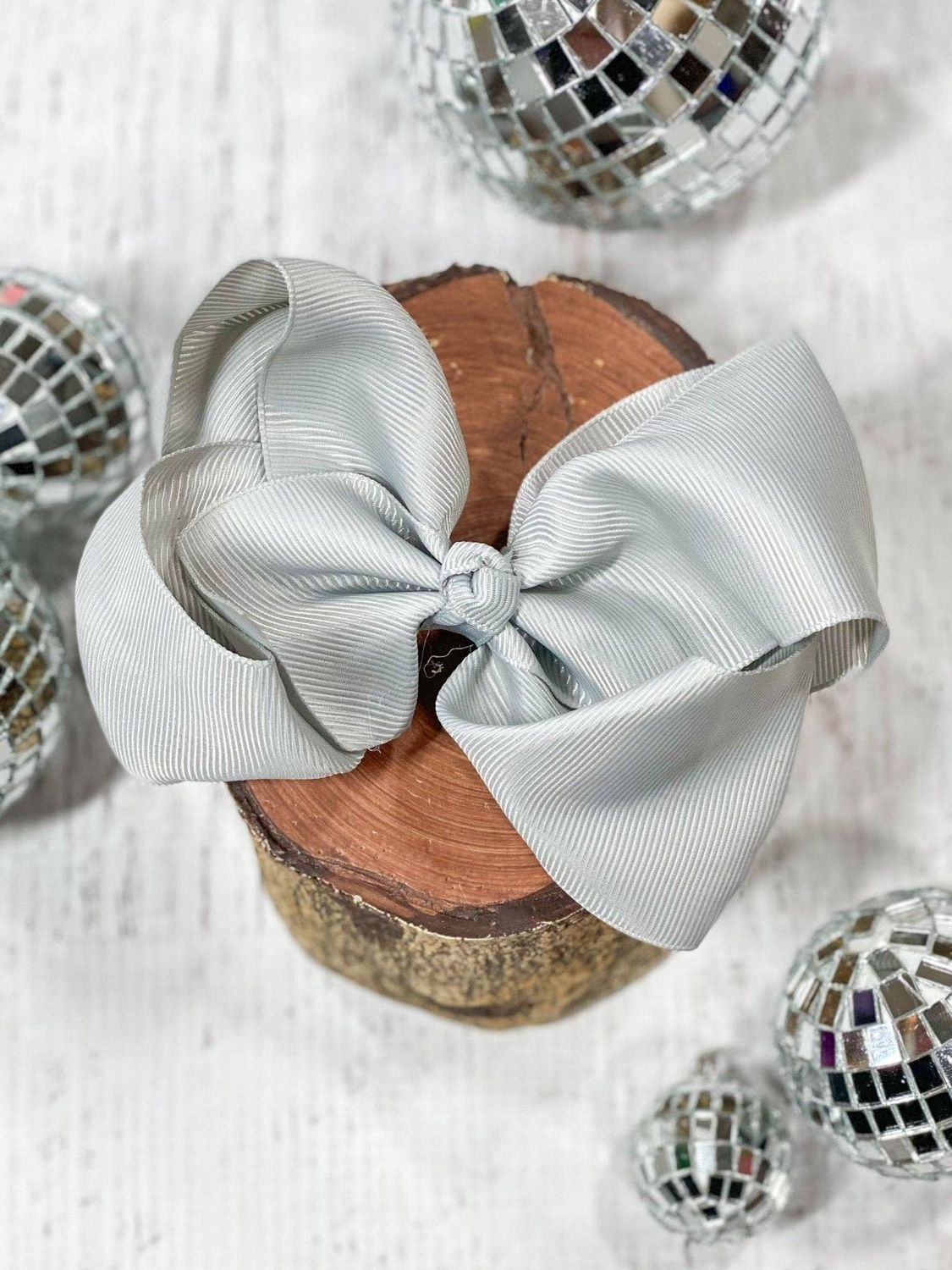 4.5" Classic Grosgrain Hair Bow | Alligator Clip, Satin Headband, or French Clip
