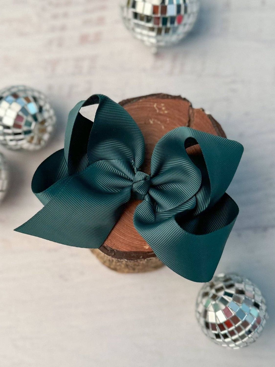 4.5" Classic Grosgrain Hair Bow | Alligator Clip, Satin Headband, or French Clip