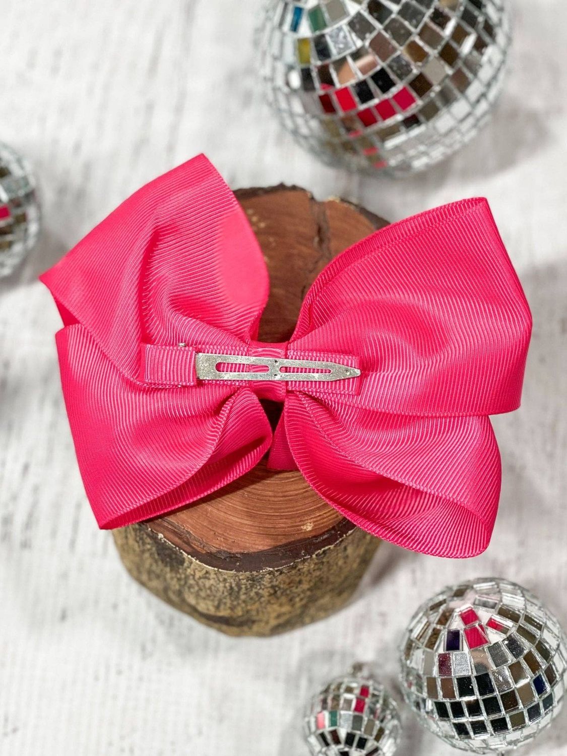 4.5" Classic Grosgrain Hair Bow | Alligator Clip, Satin Headband, or French Clip