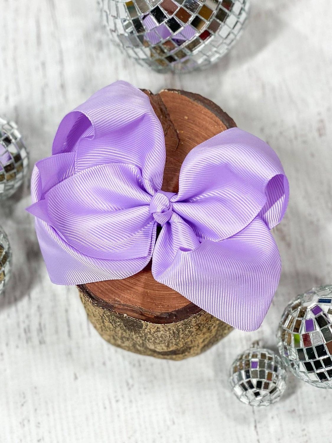 4.5" Classic Grosgrain Hair Bow | Alligator Clip, Satin Headband, or French Clip