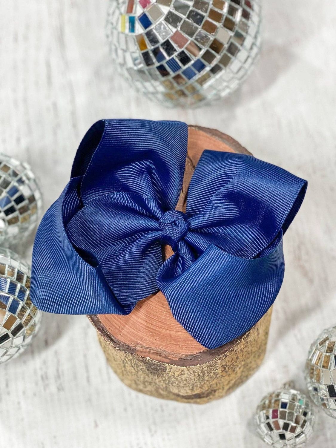 4.5" Classic Grosgrain Hair Bow | Alligator Clip, Satin Headband, or French Clip