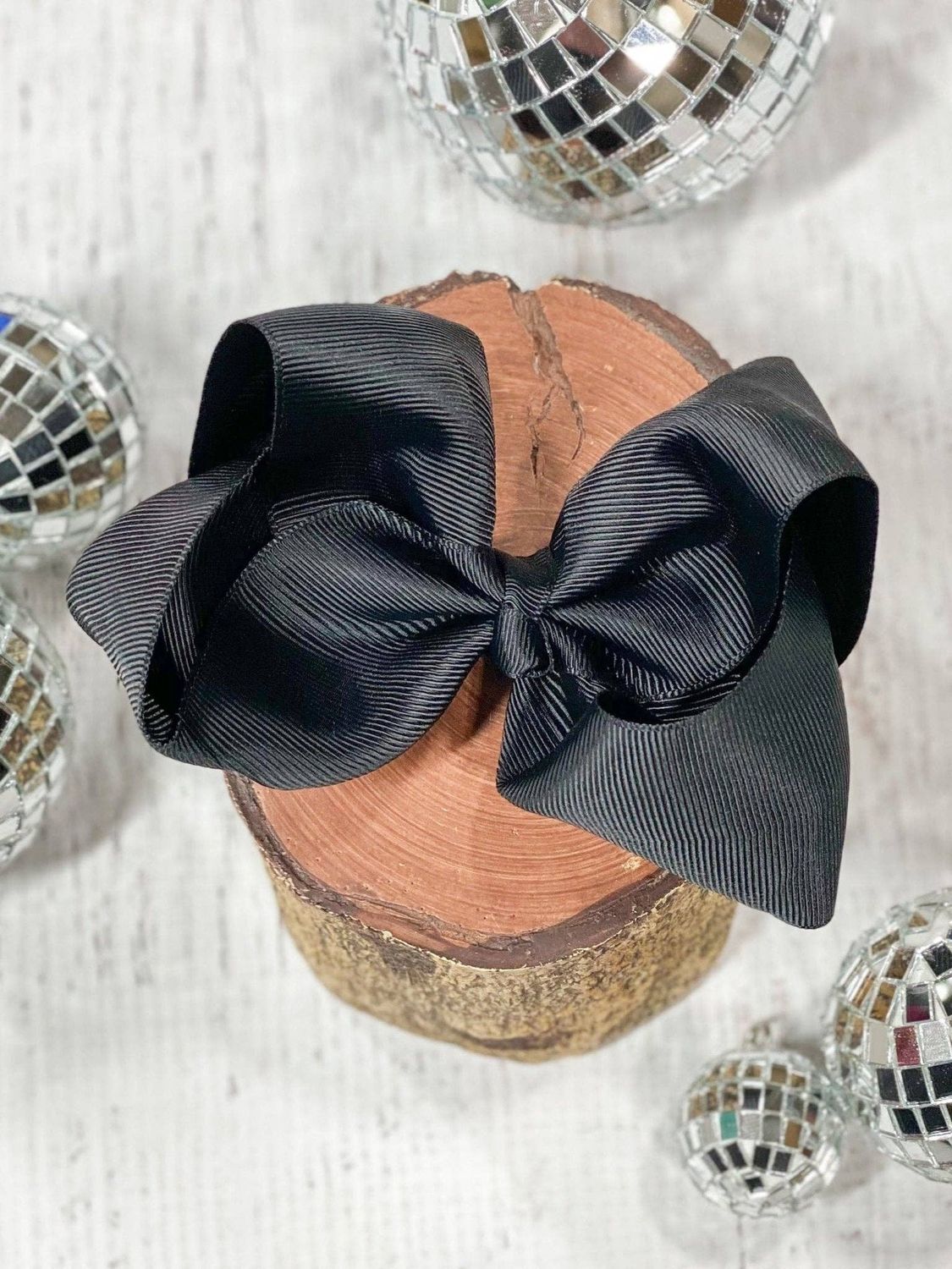 4.5" Classic Grosgrain Hair Bow | Alligator Clip, Satin Headband, or French Clip