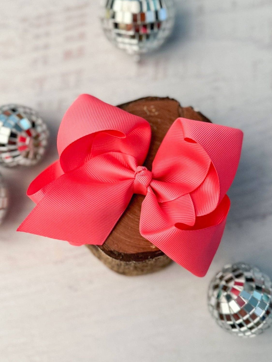 4.5" Classic Grosgrain Hair Bow | Alligator Clip, Satin Headband, or French Clip