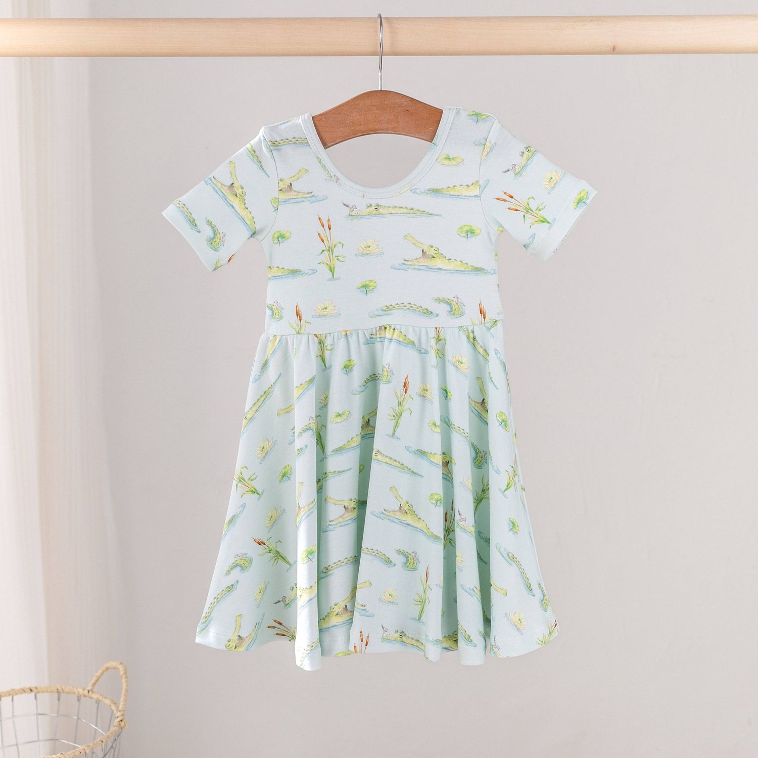 Gator Games Organic Cotton Dress for Kids
