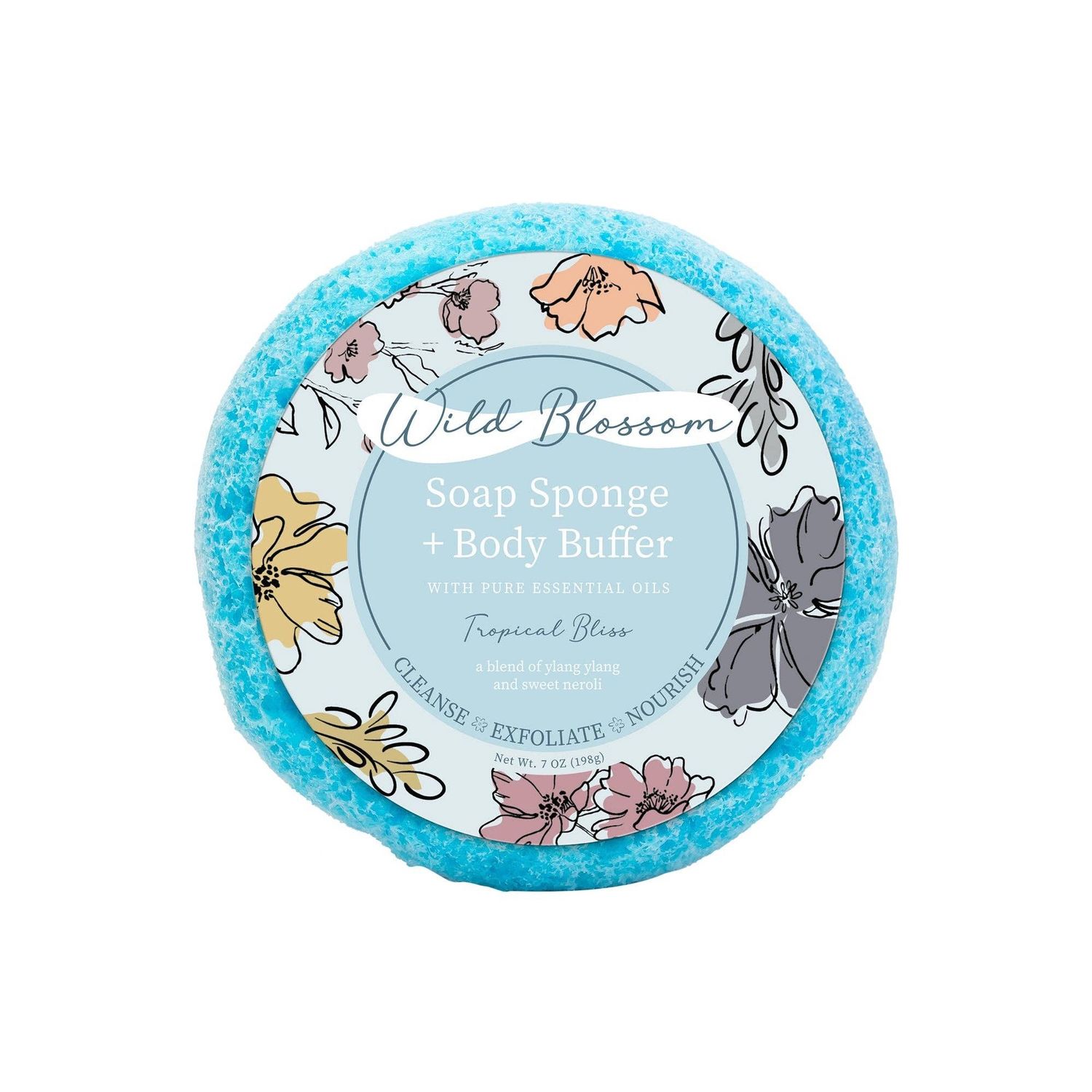 Wild Blossom Soap Infused Body Buffer-Tropical Bliss
