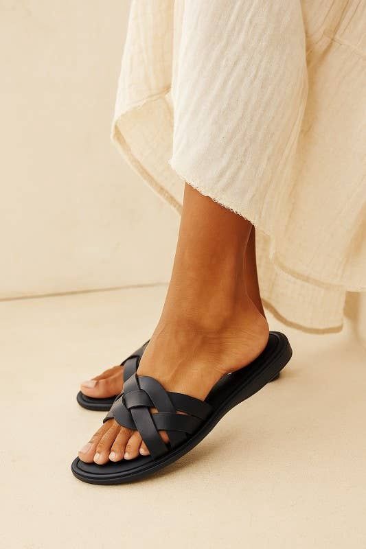Woven Slide Sandal