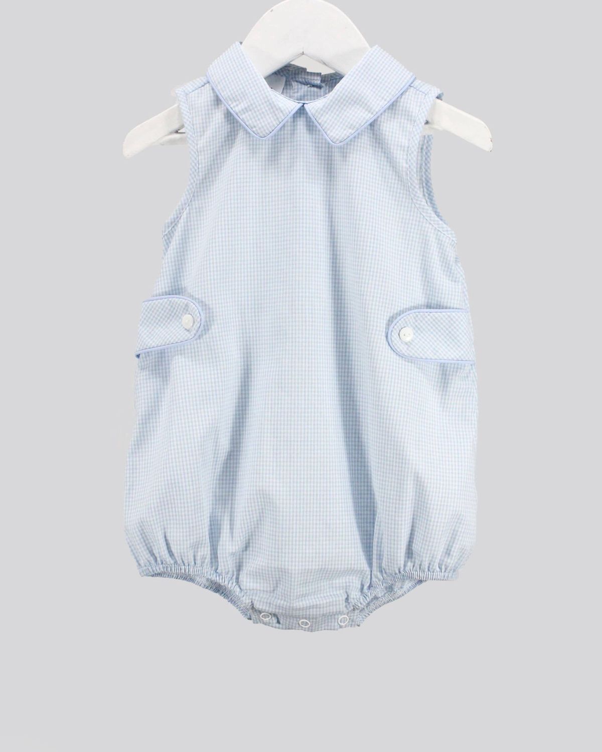 Gingham in Blue Sean Bubble