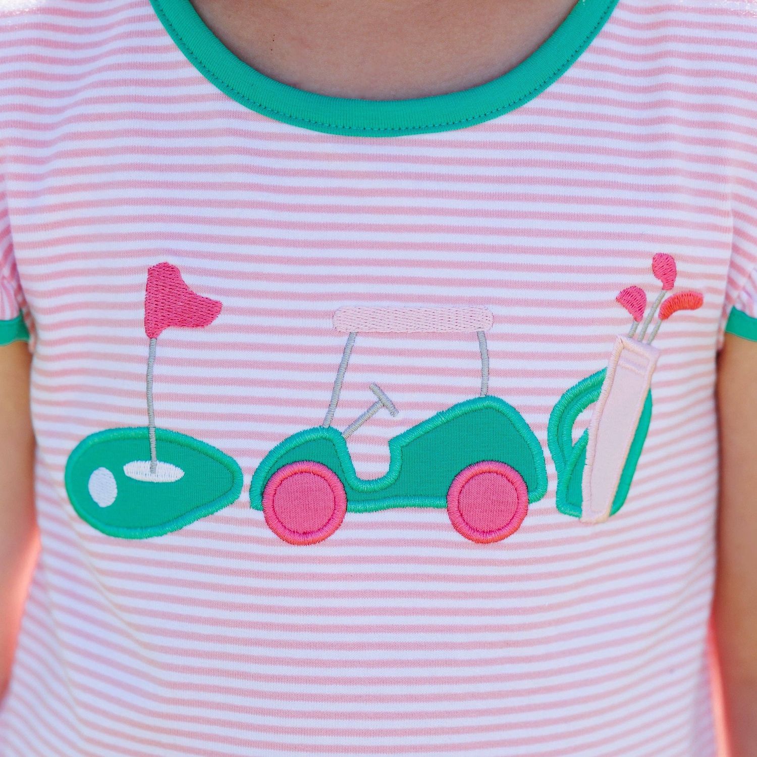 Gone Golfing Scallop Short Set