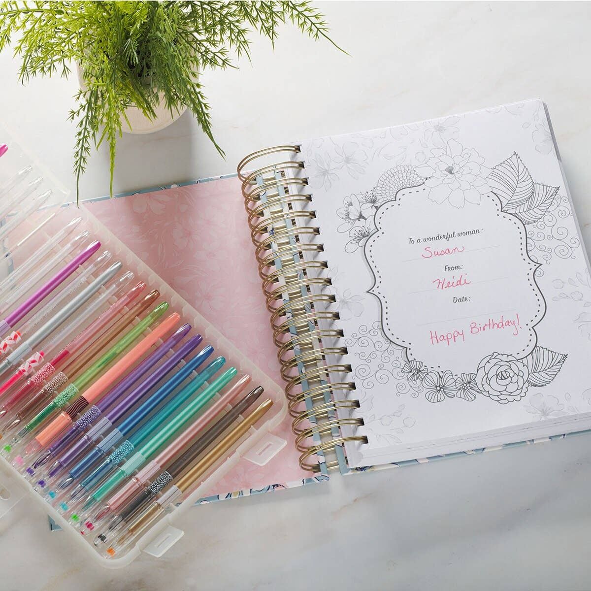 Coloring Devotional Illustrated Words of Jesus for Women