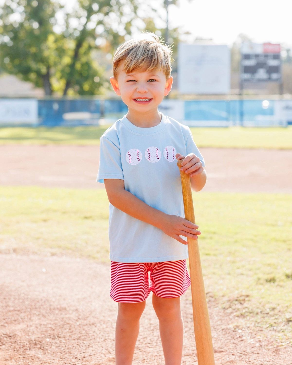 Take Me Out To The Ball Game Short Set