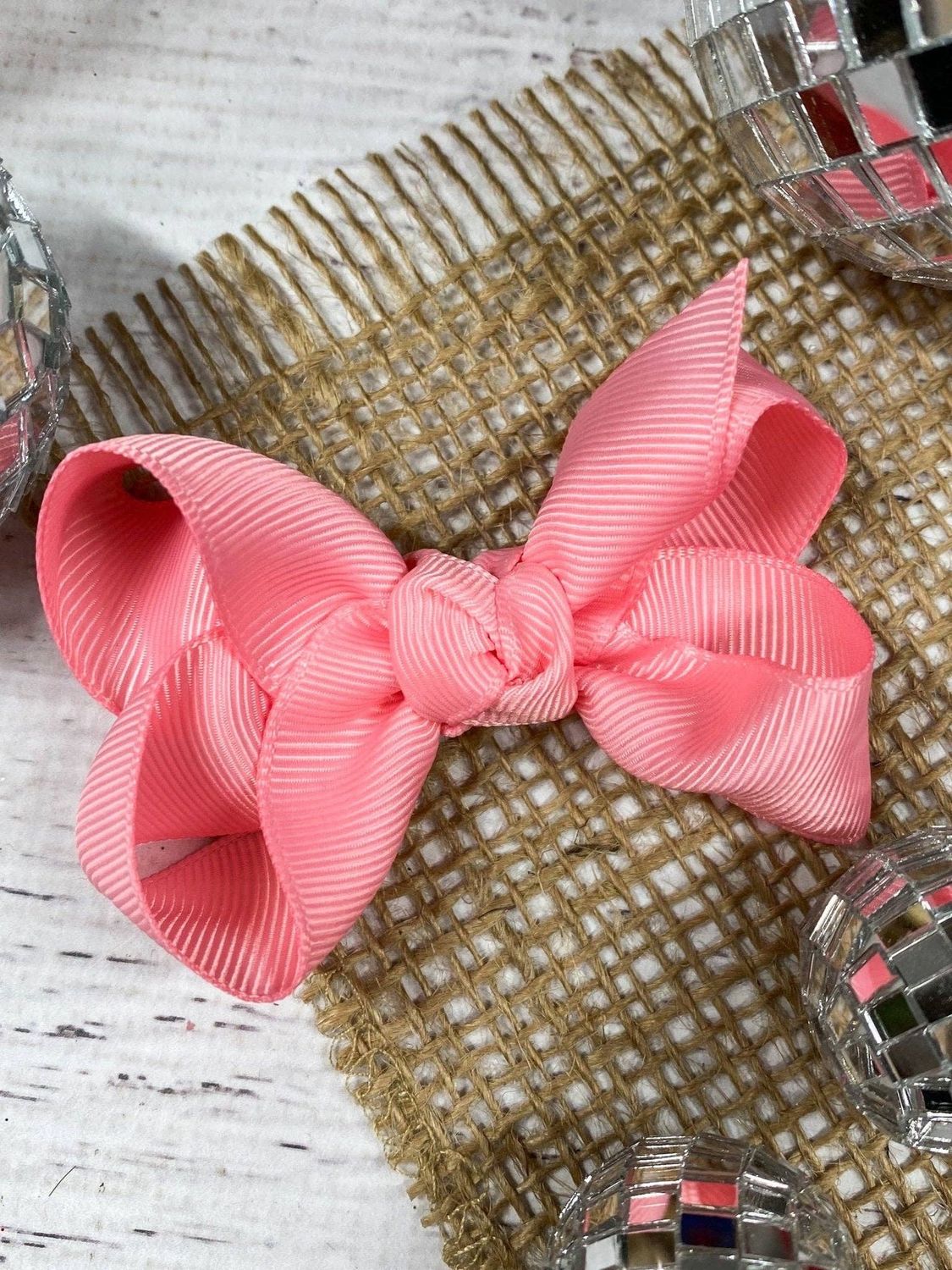 3" Original Grosgrain Hair Bow | Clip or Headband
