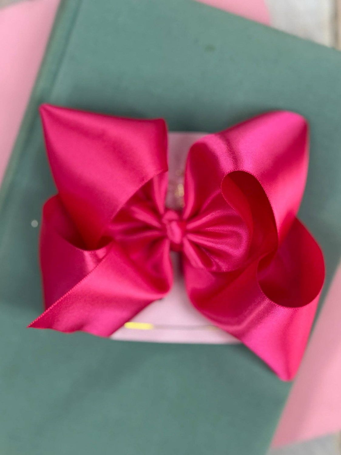 4.5" Classic Satin Hair Bows | Alligator Clips