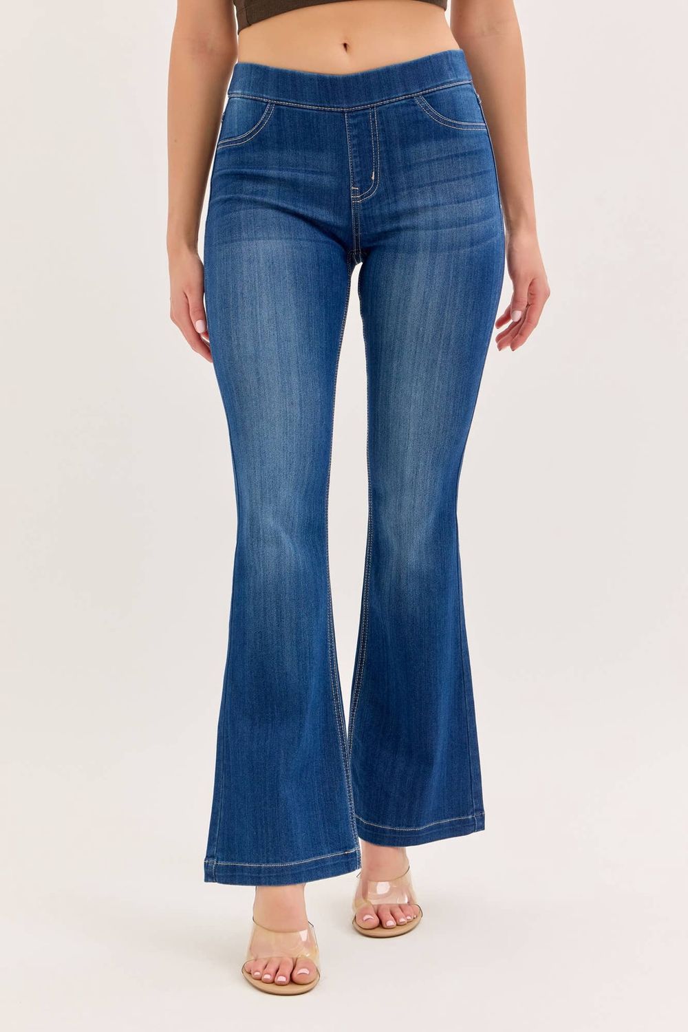 Dark Petite Flare Jegging (open pack) [AB35324DK-30 sbs]