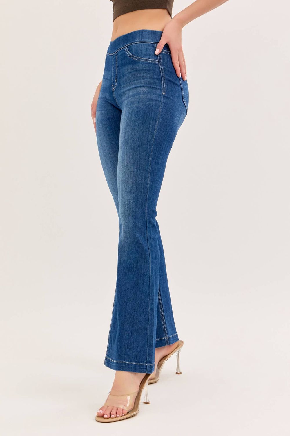 Dark Petite Flare Jegging (open pack) [AB35324DK-30 sbs]