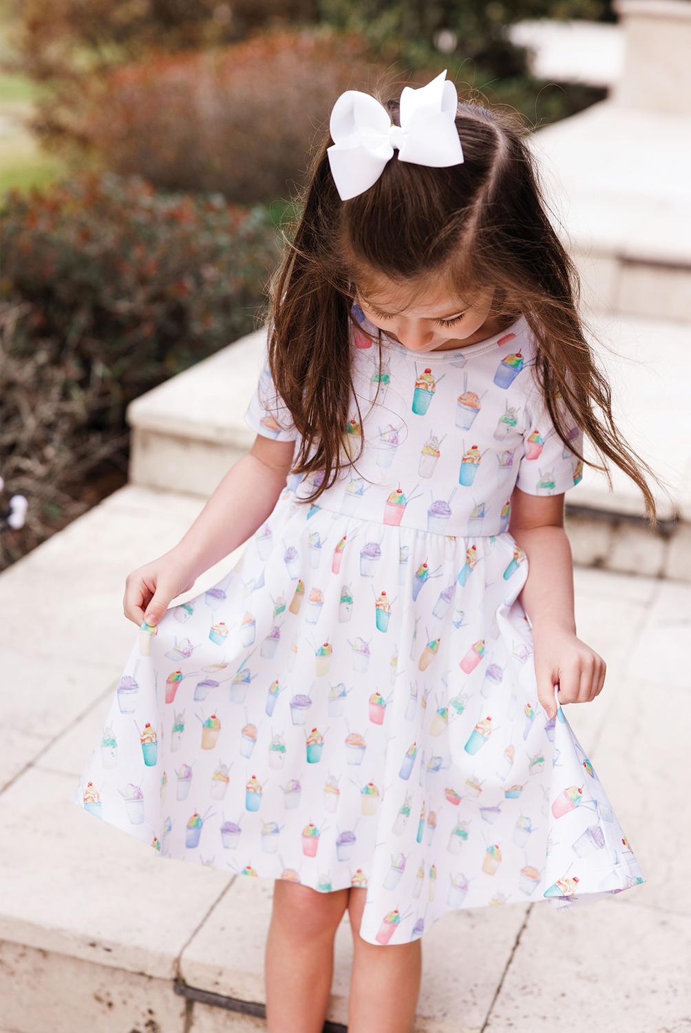 Snoballs Organic Cotton Twirl Dress