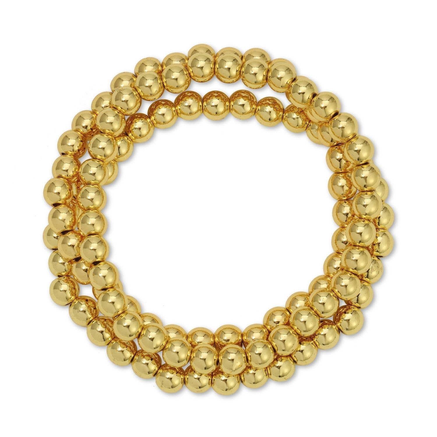 6mm Beaded Bracelet