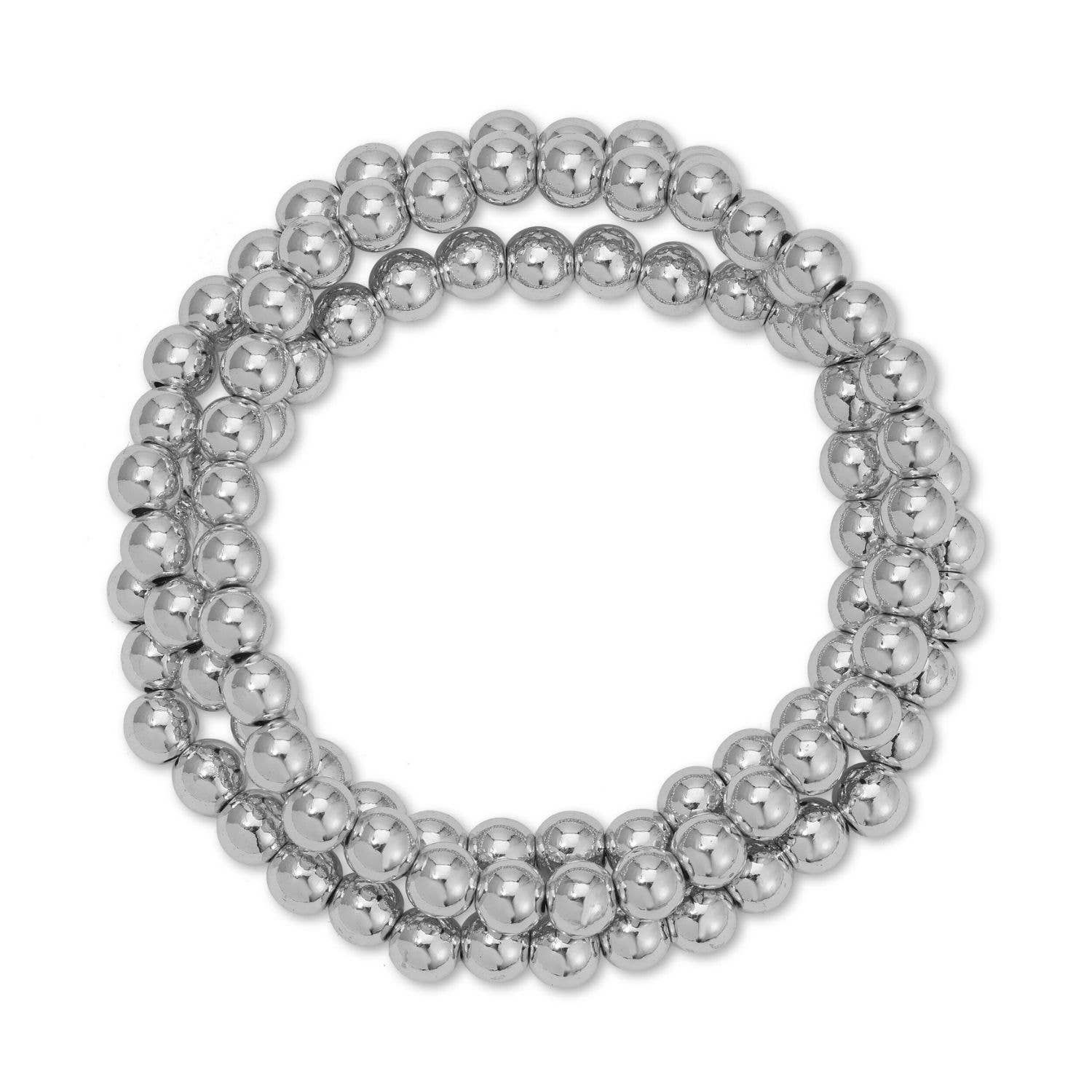 6mm Beaded Bracelet