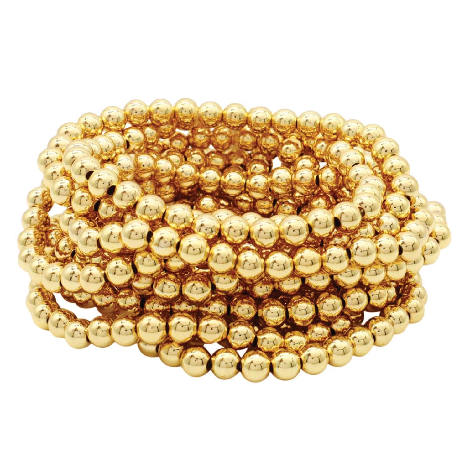 6mm Beaded Bracelet