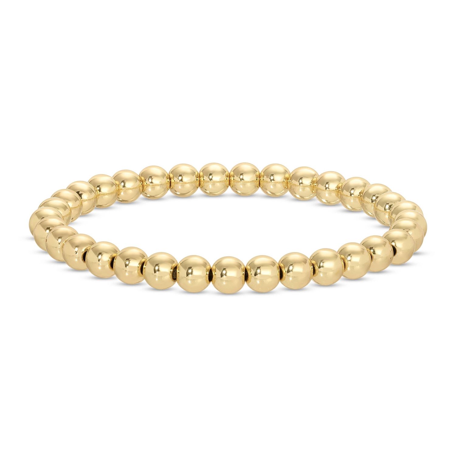 6mm Beaded Bracelet