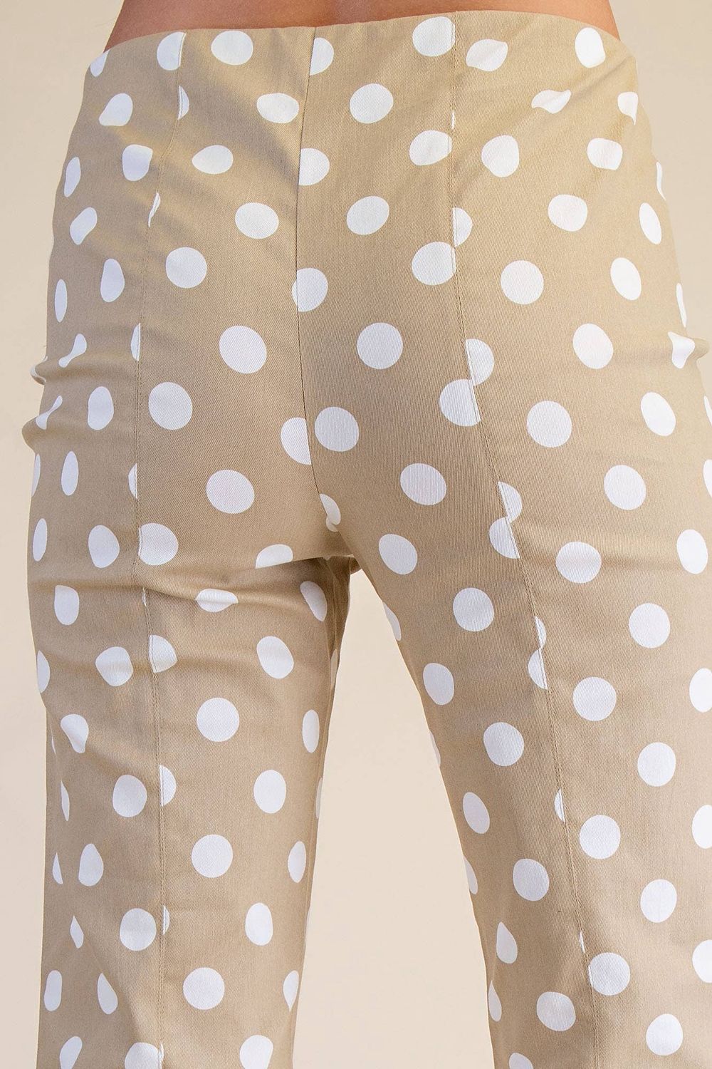 Flare Crop Dot Pants