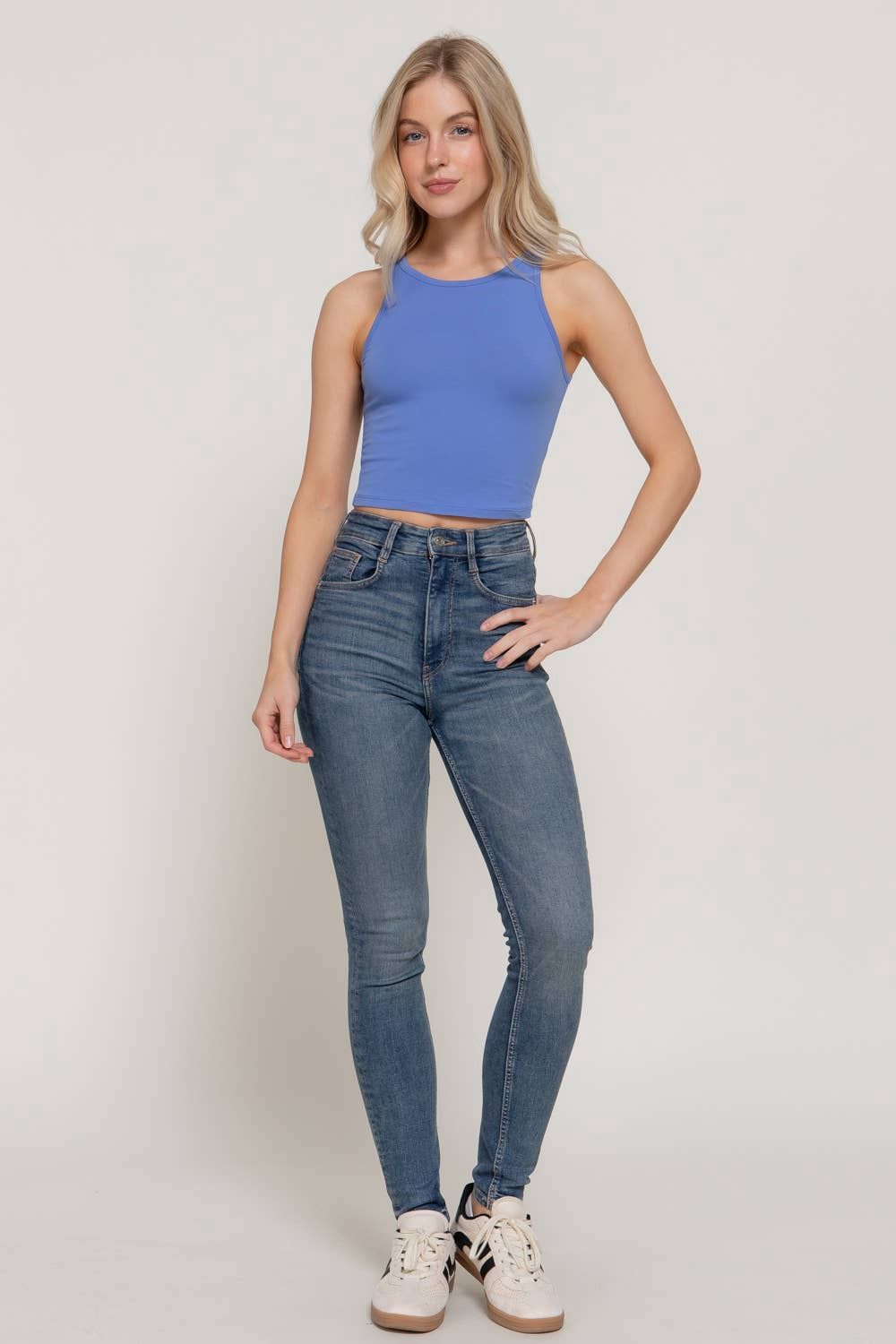 Halter Neck Crop Top