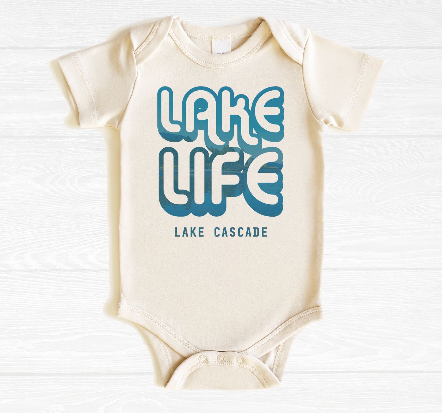 Lake Life Custom Toddler Shirt, Lake Name Personalized