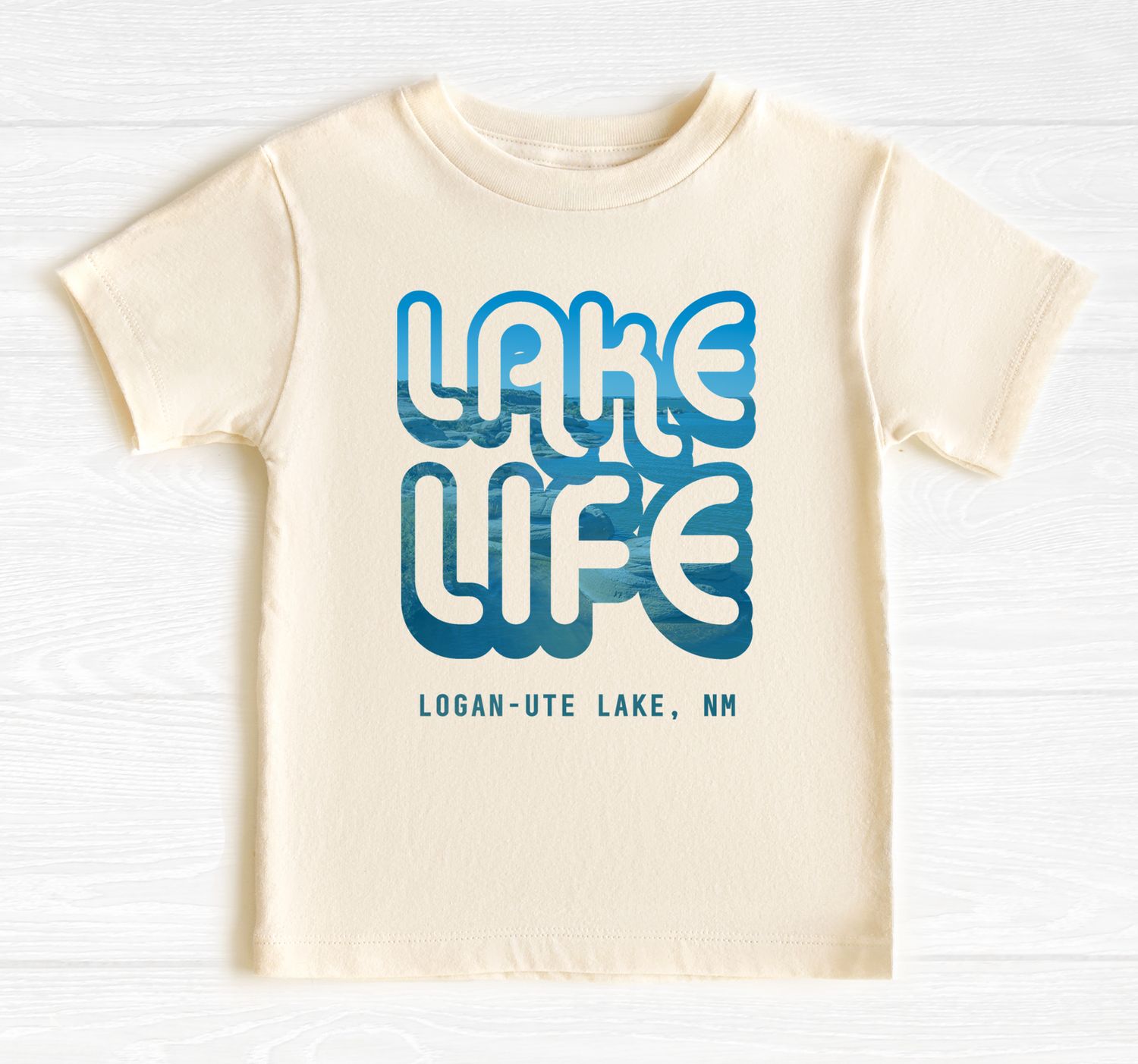 Lake Life Custom Toddler Shirt, Lake Name Personalized