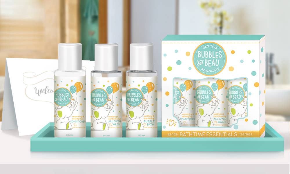 Bubbles and Beau Bubbles &amp; Beau Essential Travel &amp; Gift Set