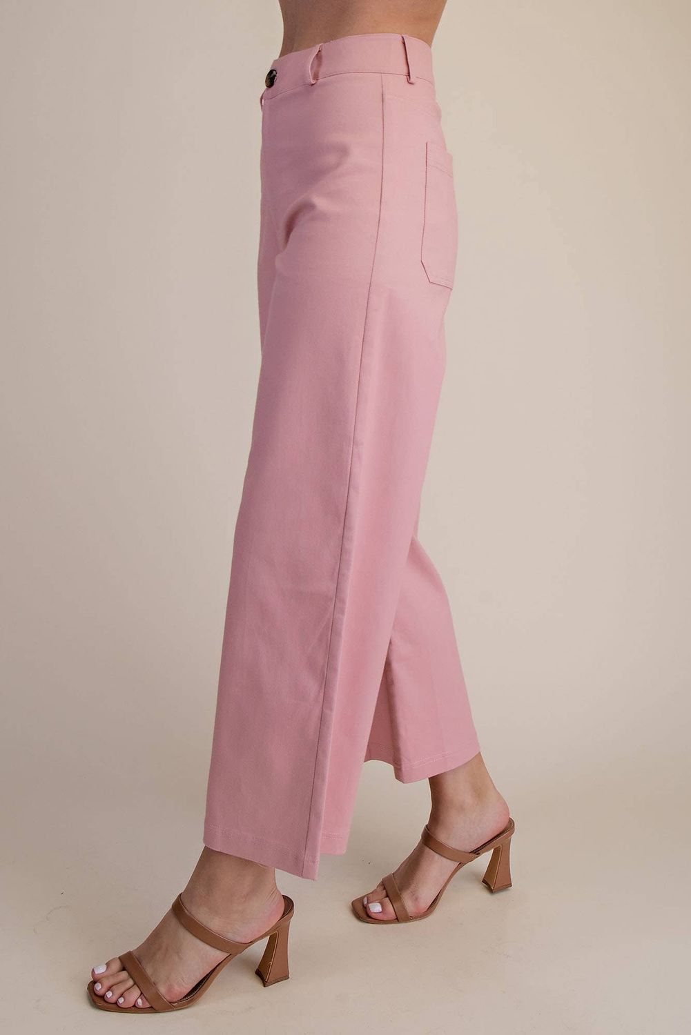 High Waist Wide Pants