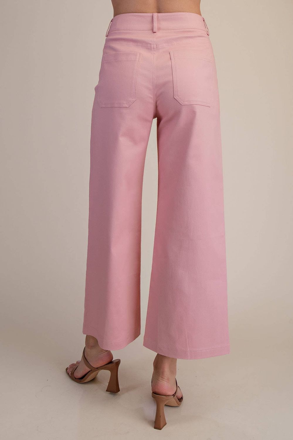 High Waist Wide Pants
