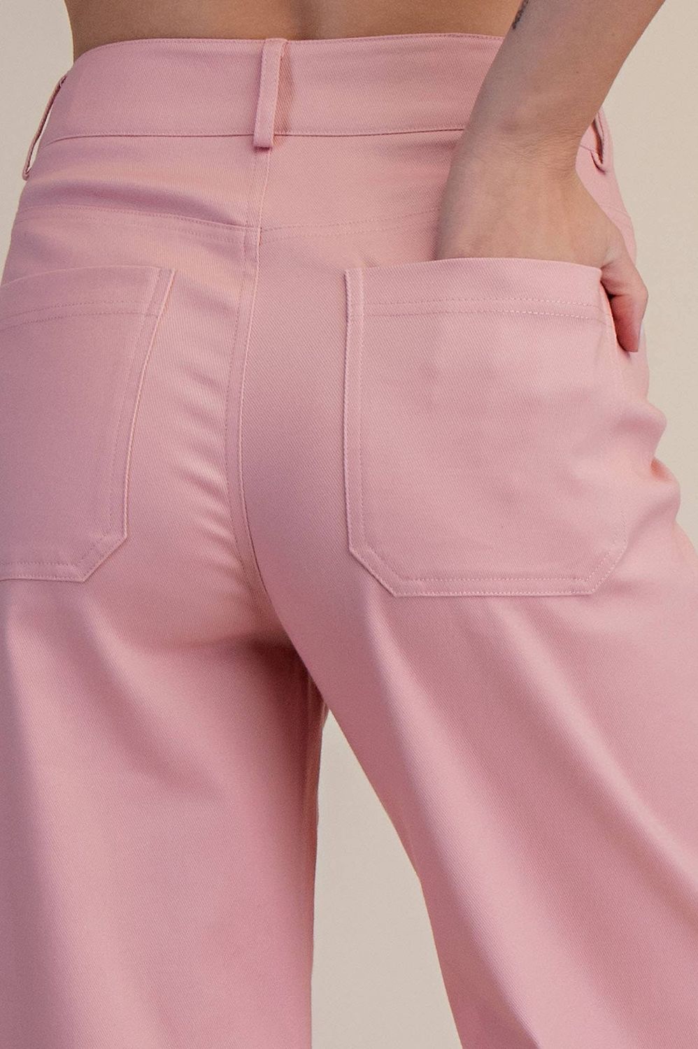 High Waist Wide Pants