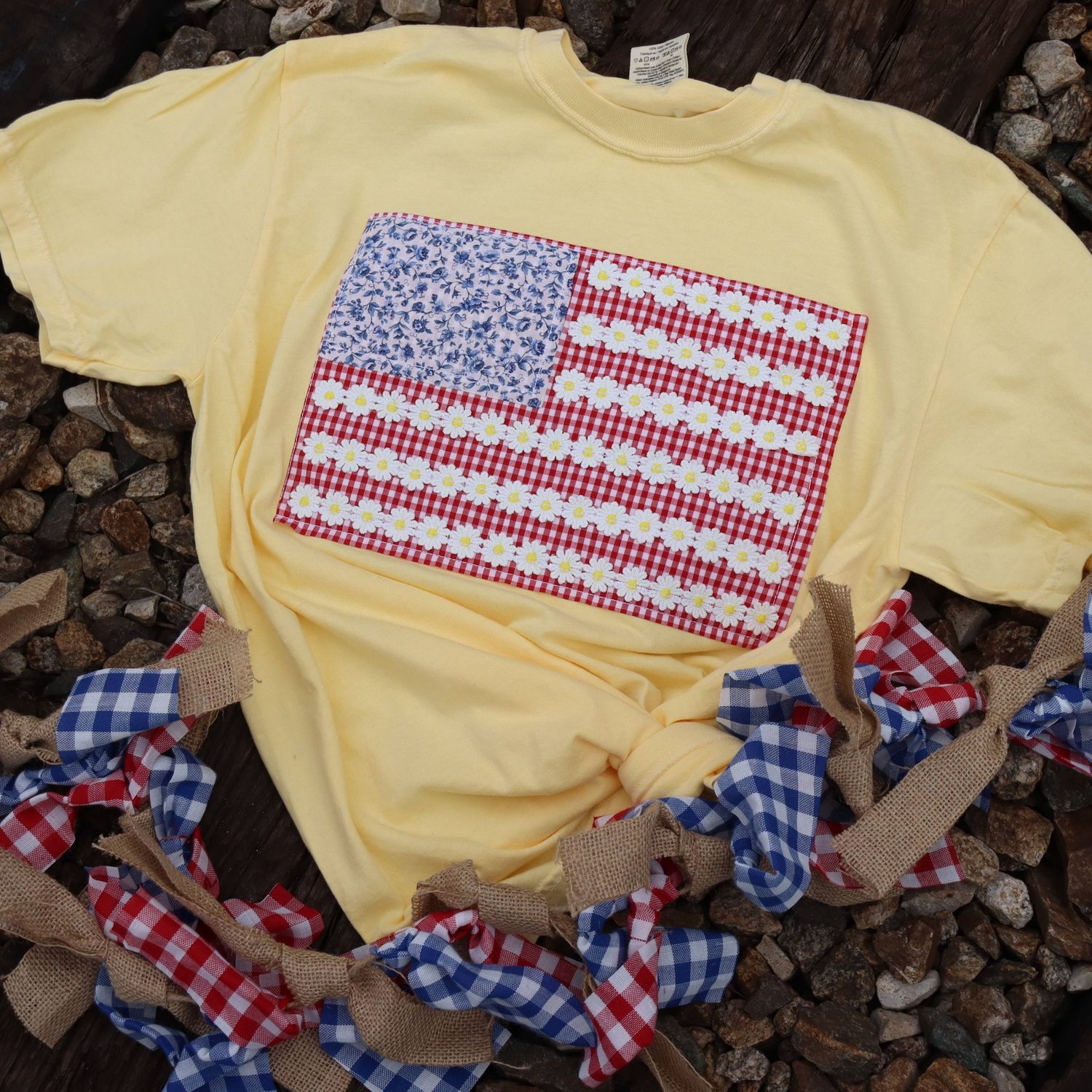 Flag America USA Patriotic 4th of July Short Sleeve