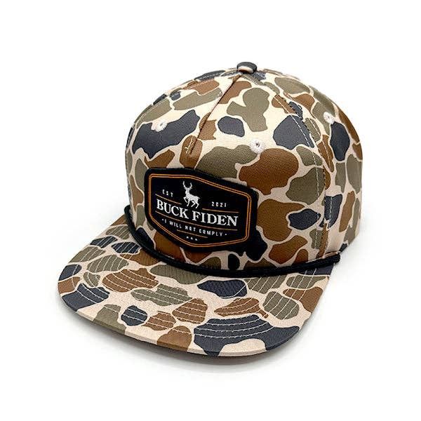 Buck Fiden Woven Patch Hat